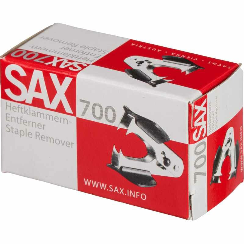 Антистеплер SAX 700 для скоб №24/6,26/6, с фикс., синий - фото №7