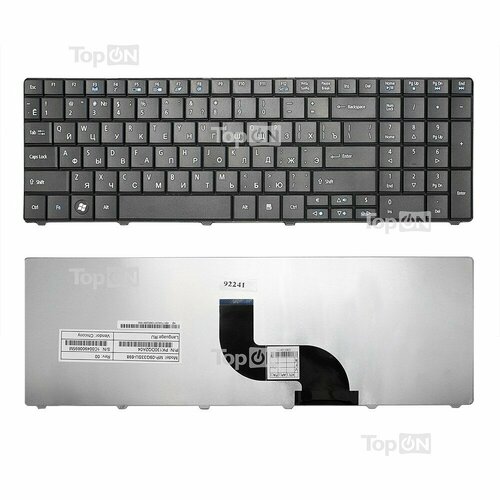 Клавиатура Acer Aspire E1-521, E1-531, E1-571, TravelMate 5335, 5542, 7740, P253, P453, NSK-AU00R клавиатура для acer aspire e1 e1 521 e1 531 e1 531g e1 571g travelmate p453 m p453 mg v5wc1 p253 p453 p253 e p253 m zeepdeep haptic