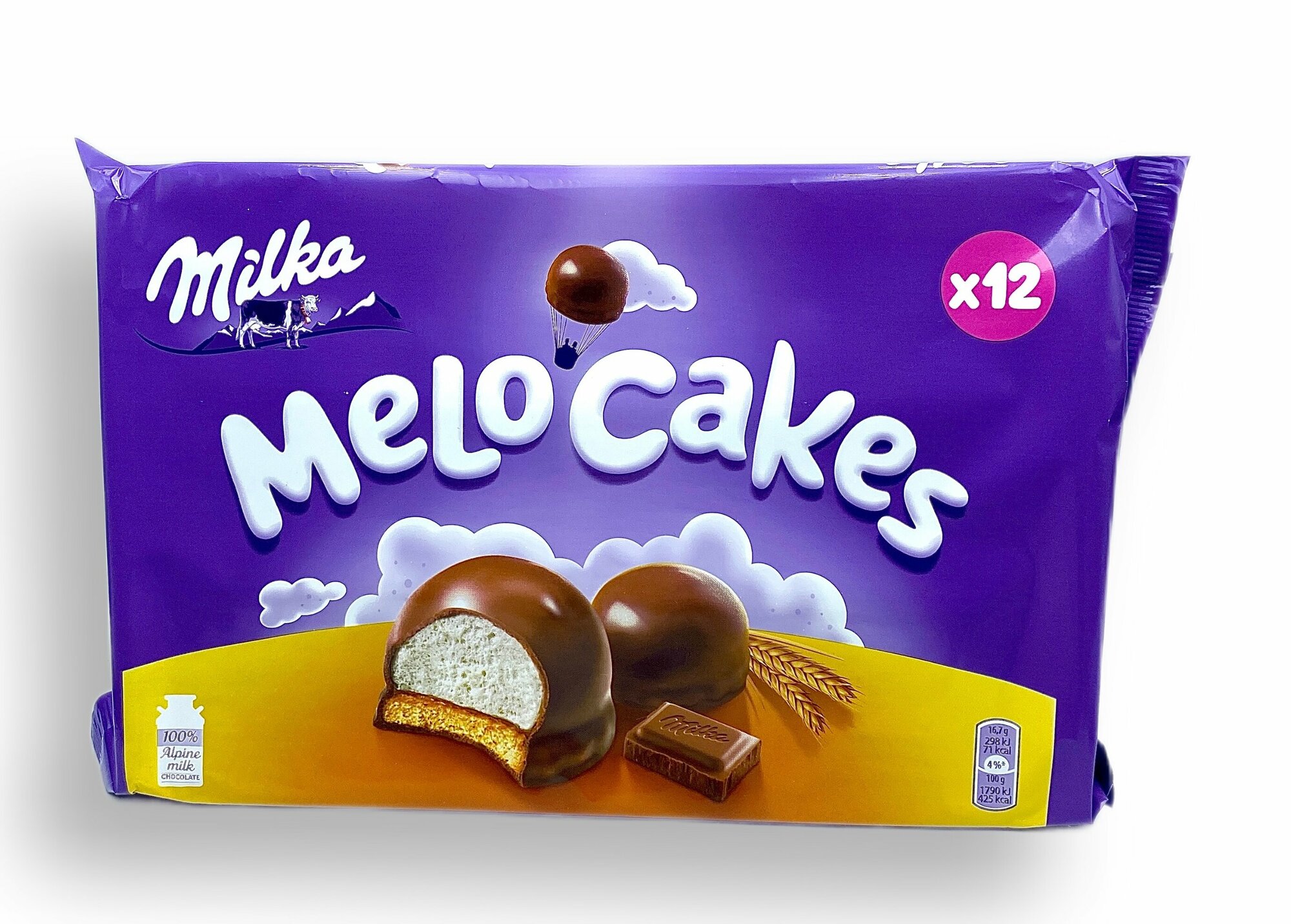 Шоколадные шарики Милка Мело-кейкс / Milka Melo-Cakes 200 г. (Бельгия) - фотография № 1