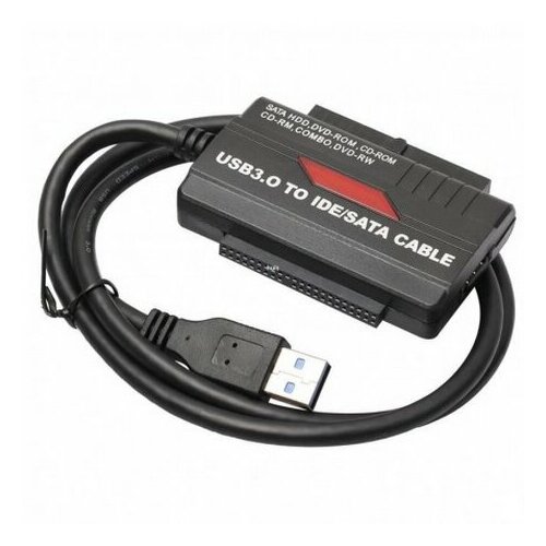 USB3.0 адаптер с внешним питанием для подключения SATA/PATA/IDE накопителей