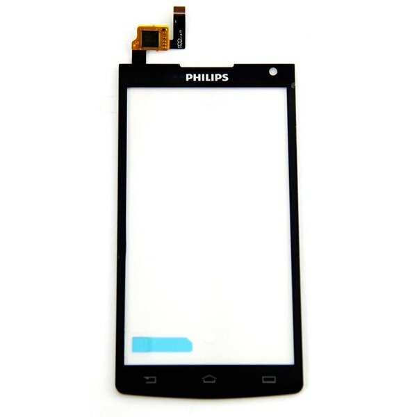 Touch screen (сенсорный экран/тачскрин) для Philips S388 Черный