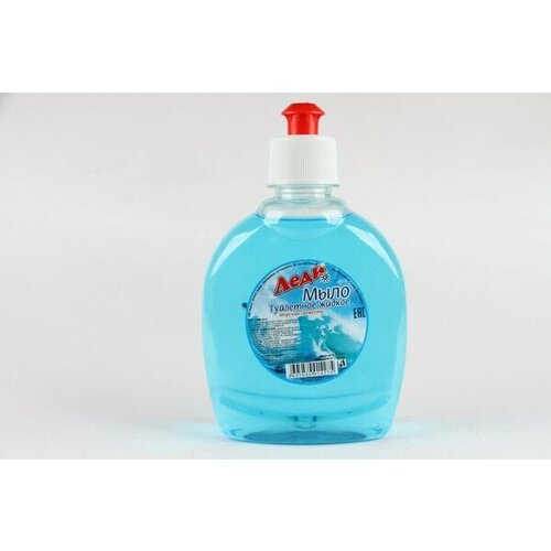 Мыло жидкое Леди-Е 0,3кг (пуш-пуш) морской/12 (4 кг.)