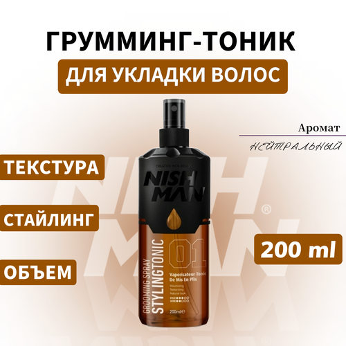 Спрей для объема волос Nishman GROOMING L1