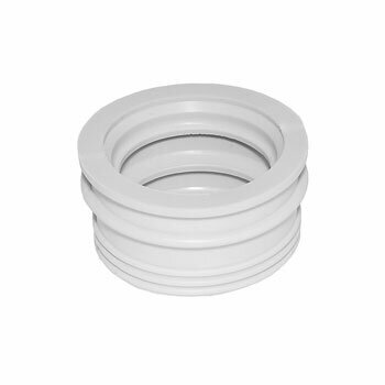 фото Манжета переходная трехлепестковая 40-50 мм цвет белый (исполнение 2)