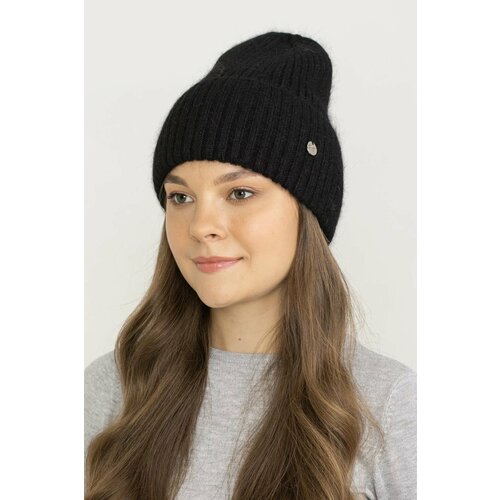 фото Шапка , размер 56-58, черный без бренда