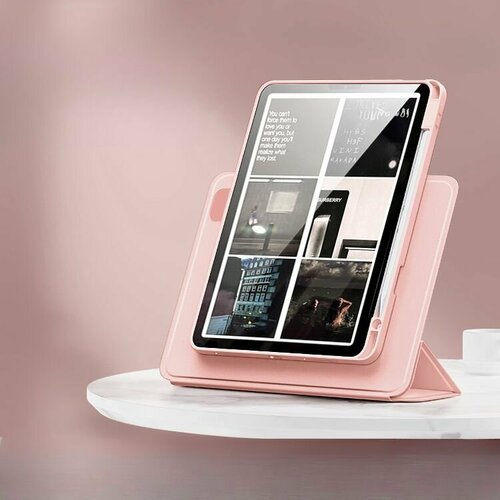 720 Вращение Чехол MyPads для iPad Pro 12.9 2022 2021 2020 2018 с местом для стилуса