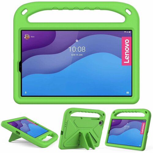 Противоударный детский чехол MyPads для Lenovo Tab M10 HD (10.1) (TB-X306X / X306F) silicone case for lenovo tab m10 hd 2nd gen 10 1 inch 2020 tb x306 tb x306f tb x306x stand shockproof tablet cover soft cases