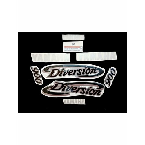 Наклейки для Yamaha Diversion 900 silver