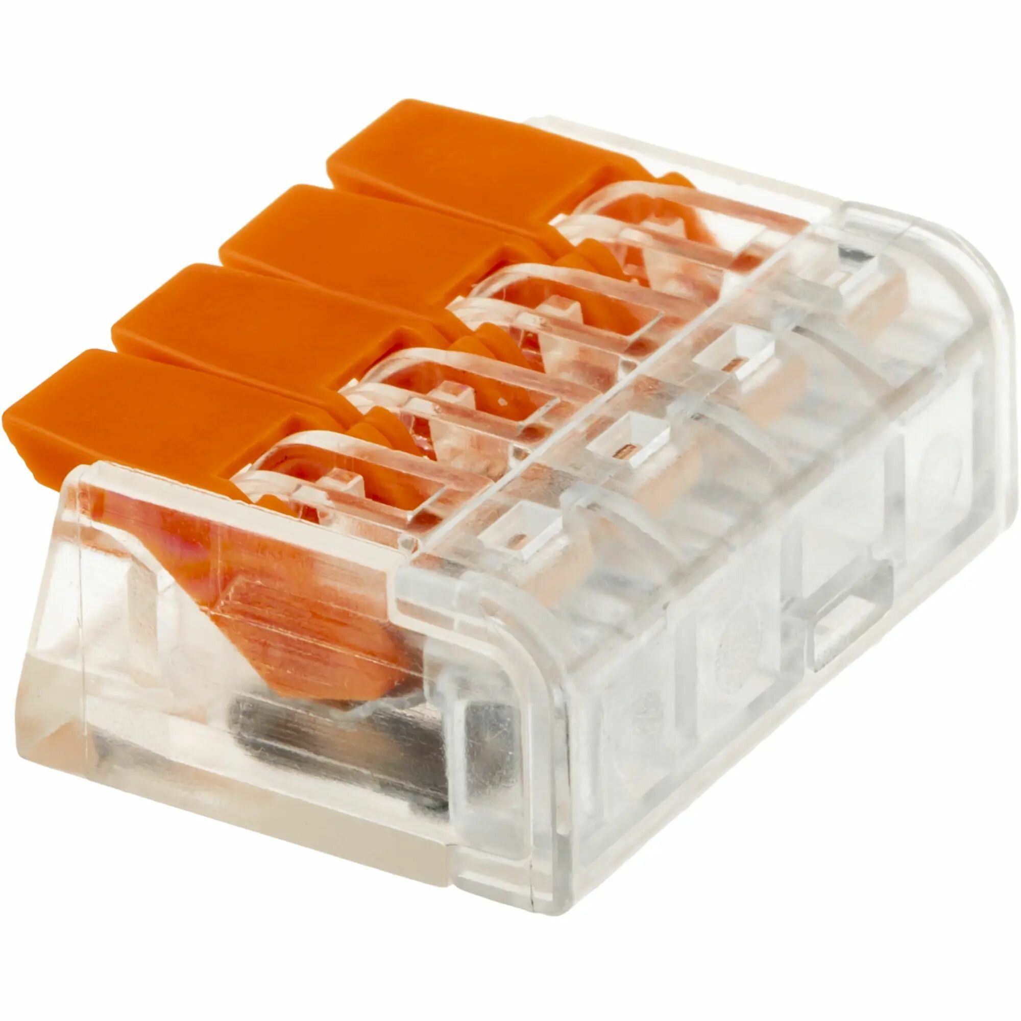 клеммы соединительные DUWI 2,5х4 5шт прозрачный - фото №6