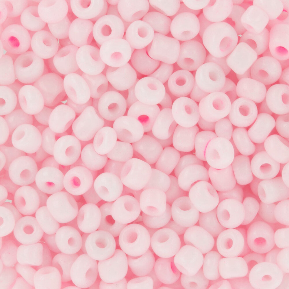 Бисер "Zlatka" 11/0, розовый №0055, 5 уп по 10гр