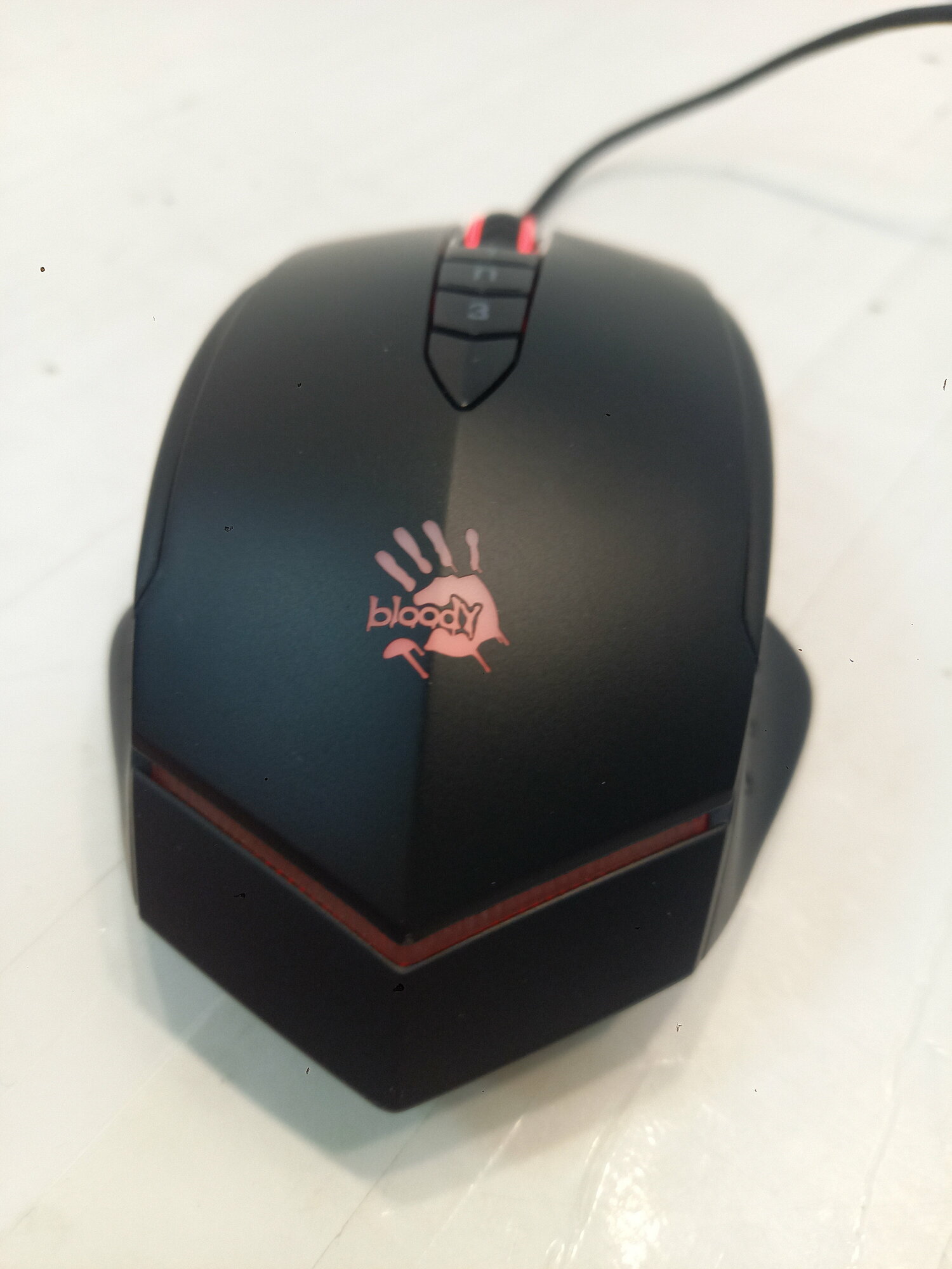 Мышь игровая проводная Bloody Gaming Mouse V8 Black (USB 2.0, 8btn, 3200 dpi)
