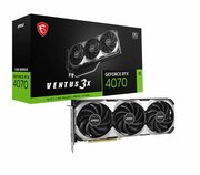 Видеокарта MSI RTX4070 VENTUS 3X E 12GB GDDR6X (RTX 4070 VENTUS 3X E 12G OC)