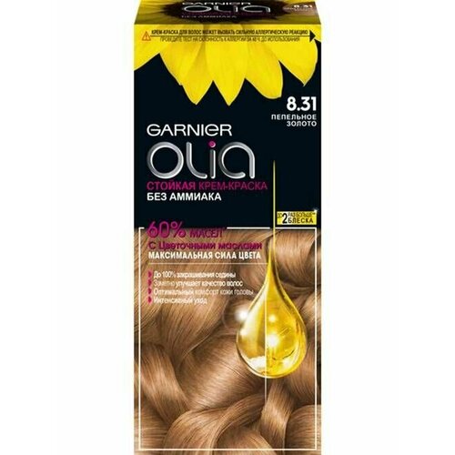 Garnier Olia Краска для волос 8.31 Пепельное золото