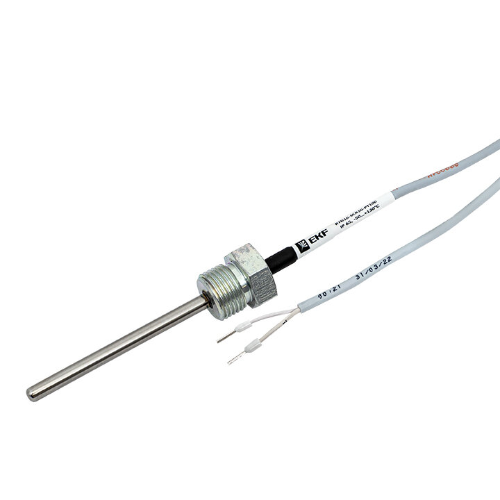 Погружной кабельный датчик температуры жидкости EKF RTD10-SCR50-PT100
