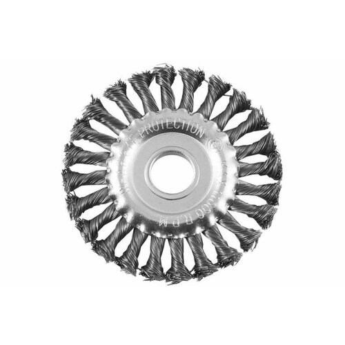 РемоКолор Кордщетка дисковая РемоКолор 125 мм 22,2, витая стальная проволока 45-2-712
