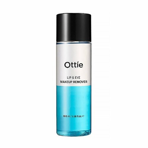 Двухфазовый ремувер для снятия макияжа Ottie Lip & Eye Make-Up Remover, 100мл