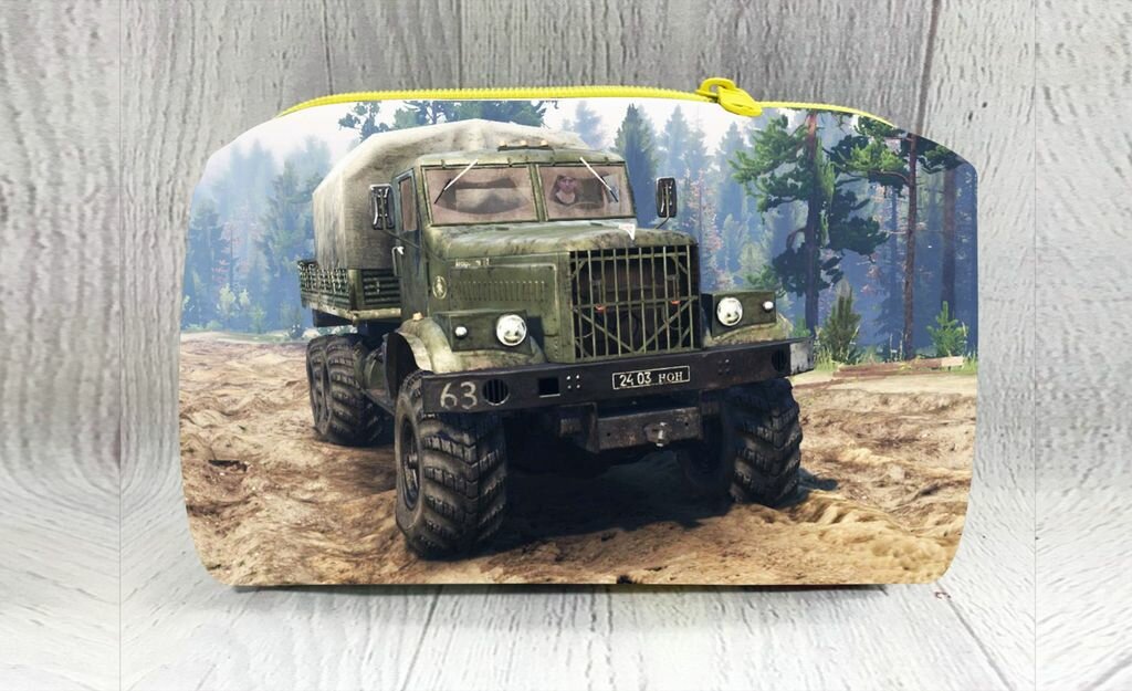 Пенал мягкий горизонтальный Spintires, Спинтайрес №6