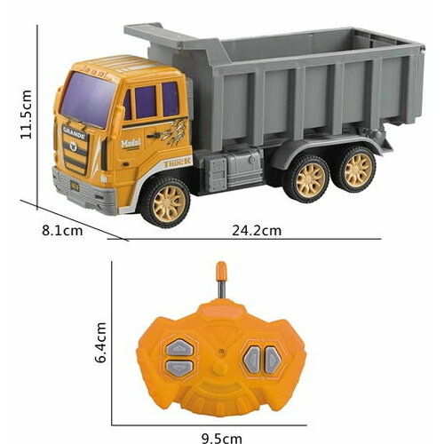 Машинка строительная Самосвал GRANDE на РУ в коробке