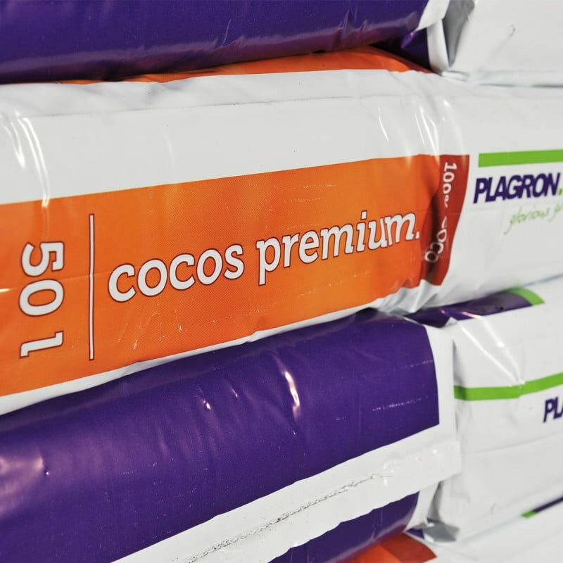 Изображение Кокосовый субстрат Plagron Premium Cocos 50 л.