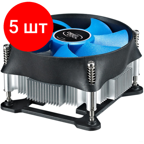 Комплект 5 штук, Кулер DeepCool THETA 15 PWM LGA1156/LGA1155/LGA1150 (THETA 15 PWM) охлаждение cpu cooler for cpu deepcool theta 21 pwm s1150 1155 1156 низкопрофильный