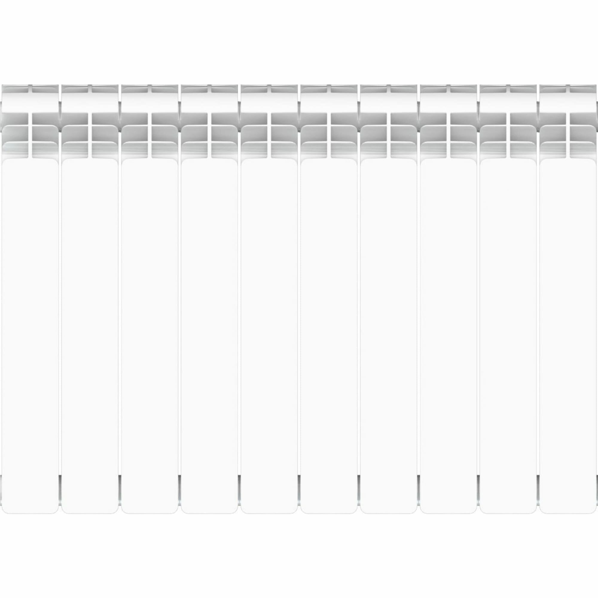 Радиатор Equation 500/90 10 секций боковое подключение алюминий