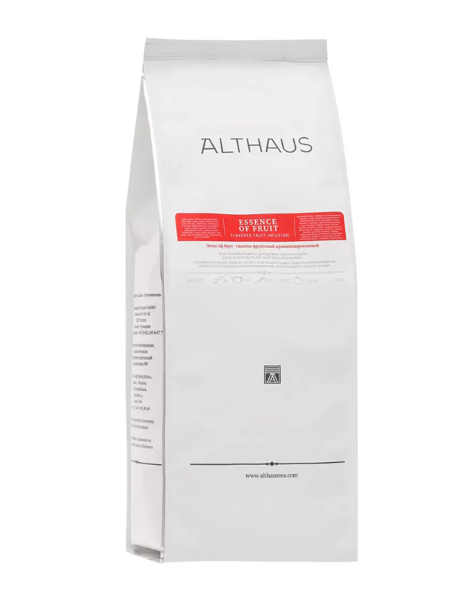 Althaus Essence of Fruit Эсенс оф Фрут, чай фруктовый, листовой, 250 гр.