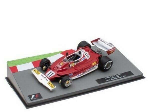 FERRARI 312 T2 #11 "Scuderia Ferrari" Niki Lauda Brazilian GP Чемпион мира 1977, масштабная модель коллекционная