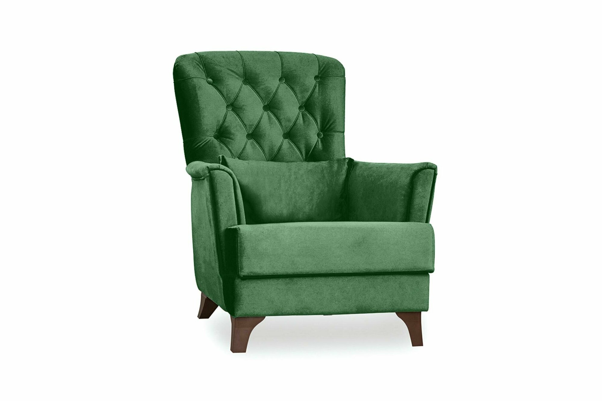 Кресло Нижегородмебель и К Ирис темно-зеленое 83x82.5x92 см
