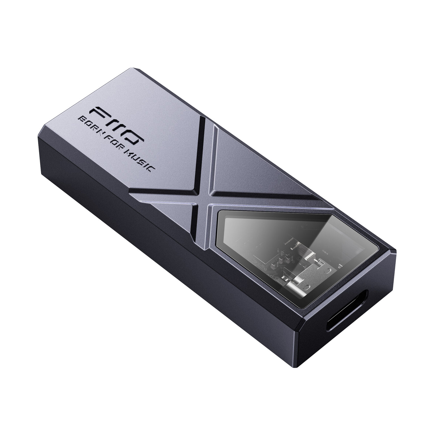 Портативный усилитель для наушников с ЦАП FiiO KA13 Midnight Black