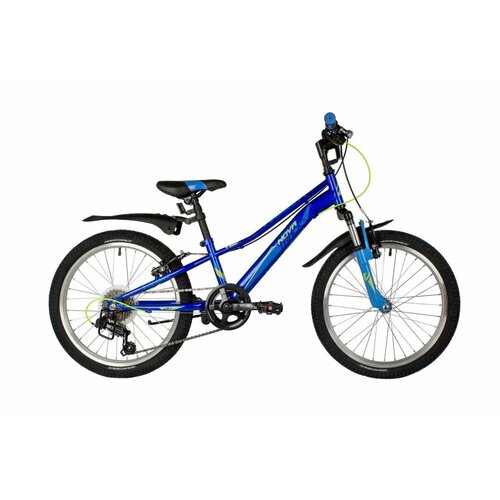 Детский велосипед Novatrack Valiant 20 (2022) 20 Синий (120-135 см)