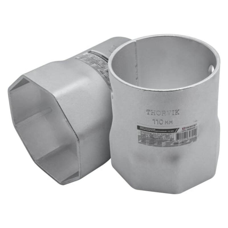 THORVIK BS8P110 Ключ трубчатый ступичный восьмигранный, 110 мм