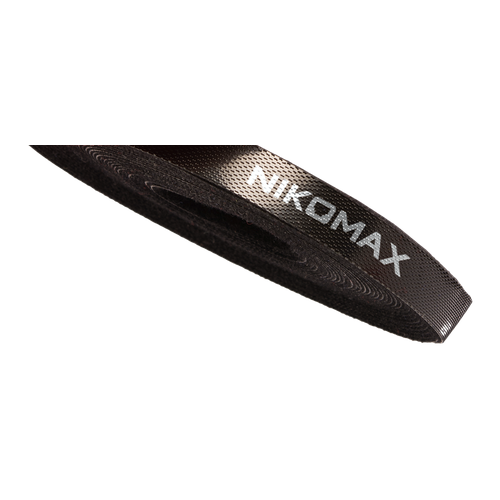 стяжка nikomax nmc ctn150 25 sl wt 100 Стяжка-липучка Nikomax (NMC-CTV05M-15-RL-BK)