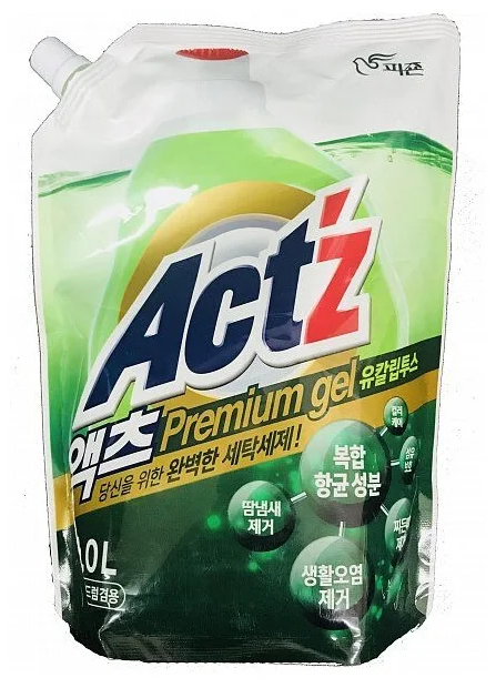 Гель для стирки белья с эвкалиптом Act'z Premium Gel