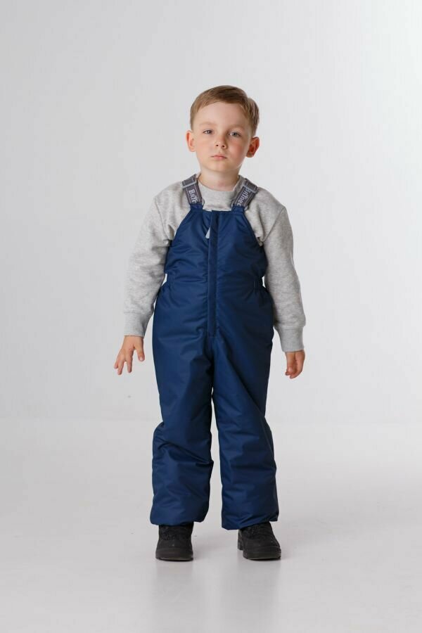 Полукомбинезон утеплённый BRINCO размер 92/52  синий