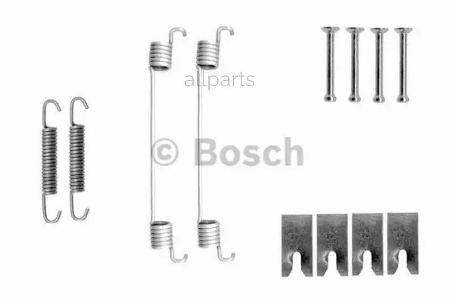 BOSCH 1987475300 комплект монтажный барабанных тормозных колодок