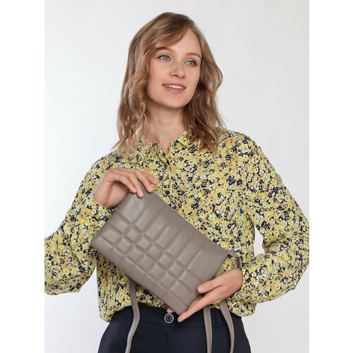 фото Сумка кросс-боди baden 23.2-7809085, фактура зернистая, бежевый