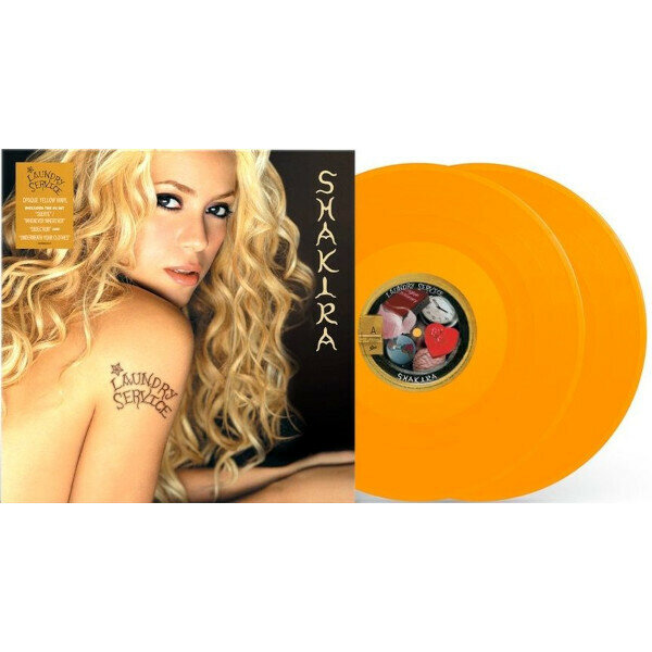 Shakira Shakira - Laundry Service (20th Anniversary) (limited, Colour, 2 LP) Sony - фото №3