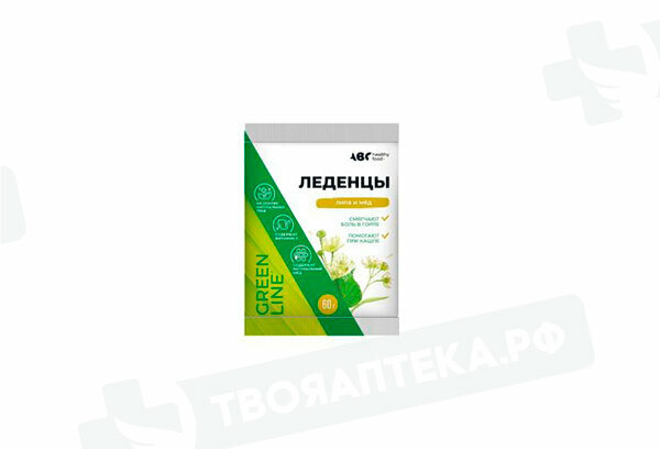 Леденцы АВС Хэлси Фуд липа/мёд с вит С 60г БАД — купить в интернет ...