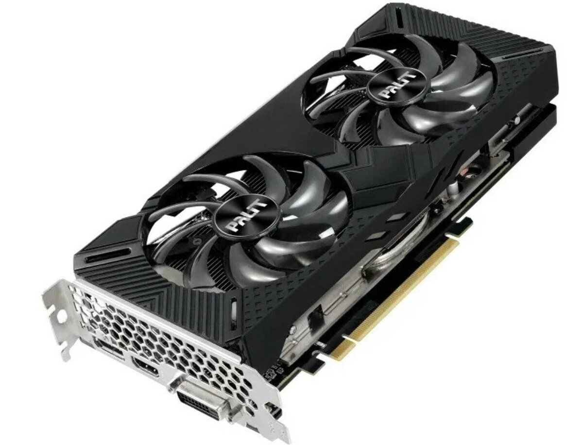 Видеокарта Palit GeForce RTX 2060 Super 8 ГБ (GDDR Samsung, OEM)