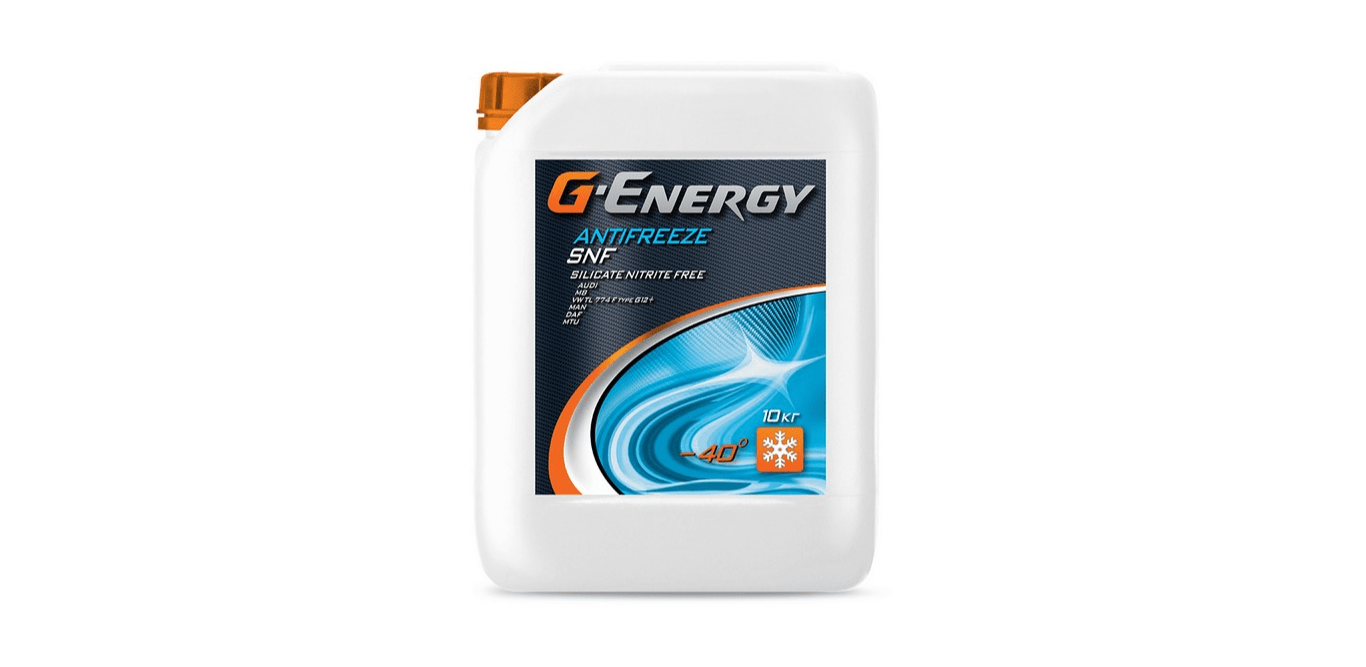 G-ENERGY 2422210101 Антифриз G12/G+12 G-ENERGY Antifreeze SNF 40 готовый (красный) 10кг 1шт — фото 4