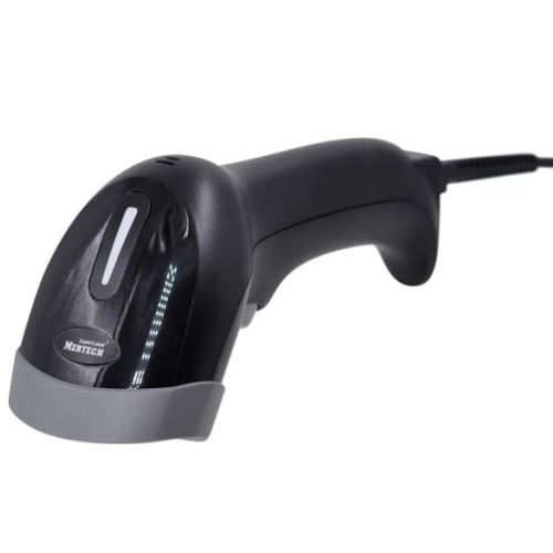 фото Сканер штрих кодов 2 d mertech 1300 p2d usb, usb эмуляция rs232 black, 2mcable