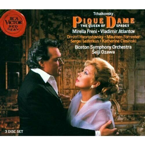 AUDIO CD Tchaikovsky: Pique Dame - Freni, Hvorostovsky, Atlantov audio cd tchaikovsky p pique dame moscow radio symphony orchestra хворостовский fedossejev