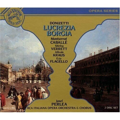 компакт диски decca sutherland dame joan donizetti lucrezia borgia 2cd AUDIO CD Donizetti: Lucrezia Borgia / Perlea, Caballé