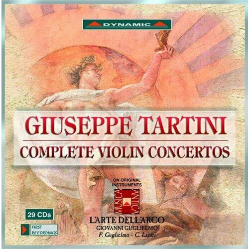 Audio CD Giuseppe Tartini (1692-1770) - S mtliche Violinkonzerte (29 CD)