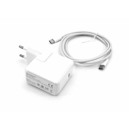 Блок питания для ноутбуков Apple 5V 3A / 9V 3A / 15V 2A / 20V 1.5A 30W Type-C OEM сетевой блок hoco n32 type c 30w белый