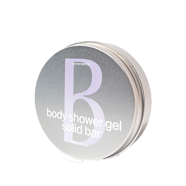 фото Твёрдый гель для душа "Лавандовый" SmoRodina 75гр