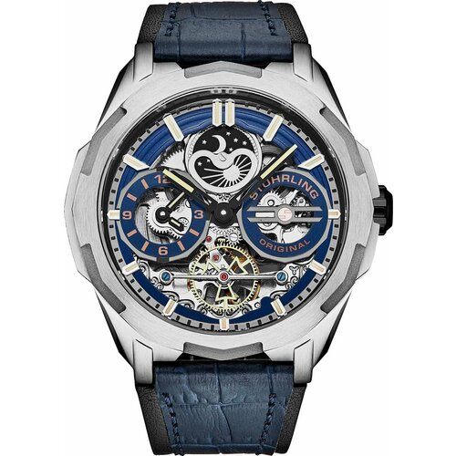 фото Наручные часы stuhrling legacy, синий