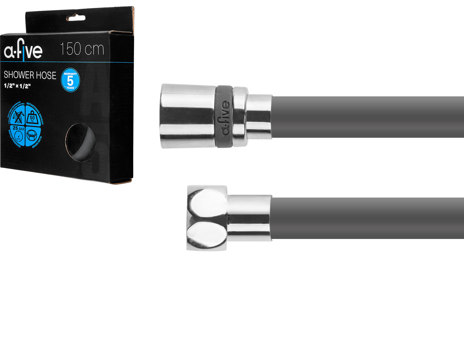 Шланг душевой A-FIVE 150 см (A5-028GRPH)