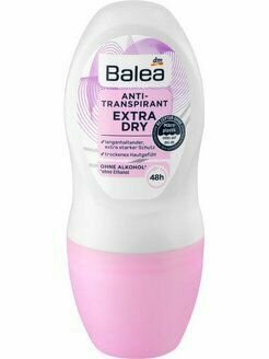 Balea Deo Roll On Antitranspirant Extra Dry Балеа Дезодорант шариковый антитранспирант, 50 мл