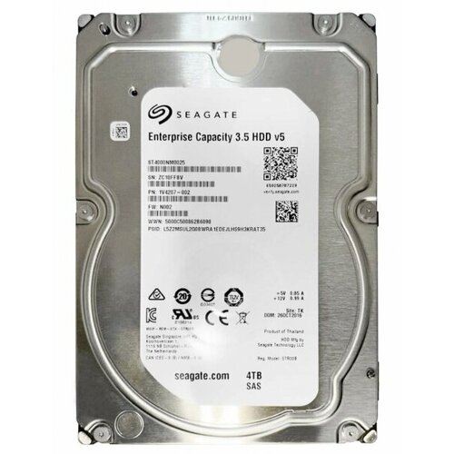 Жесткий Диск Seagate 1V4207 4Tb SAS 35 HDD 22130₽